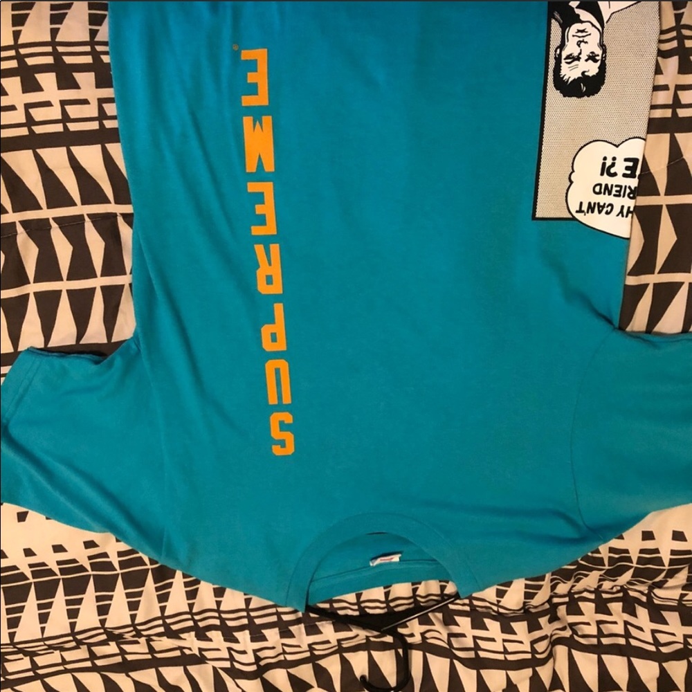 Supreme light blue T